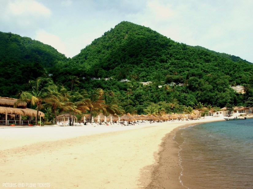 Anse des Pitons Beach