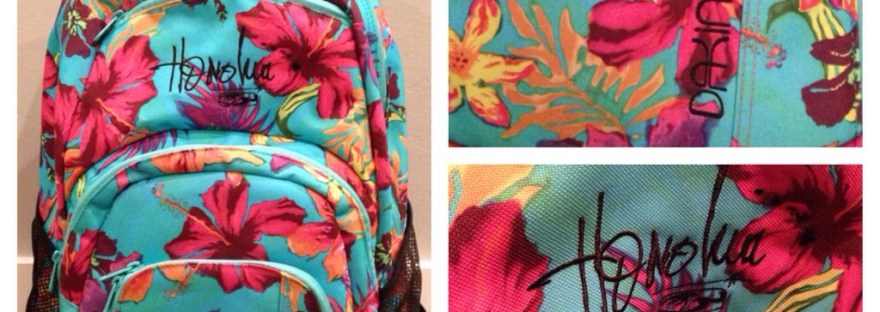 Honolau Teal DaKine backpack