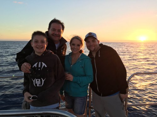 Napali Coast Sail, Kauai Sunset