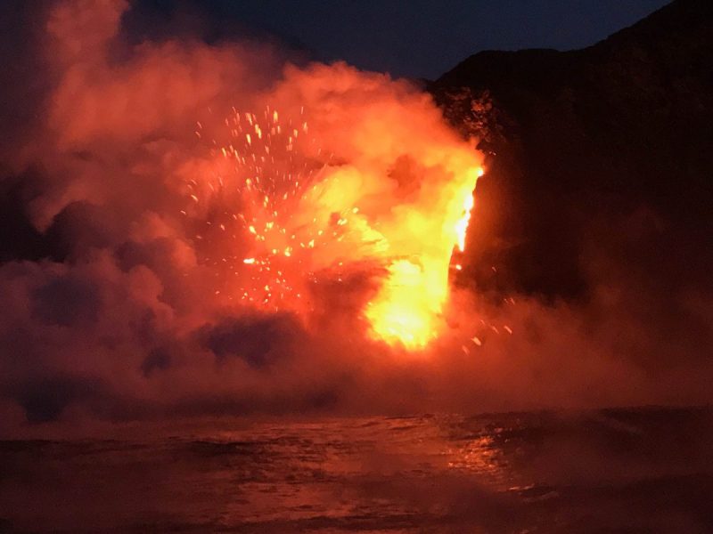 Hawaiian Lava Boat Tours