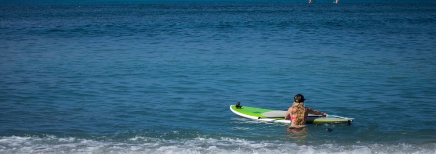 Paddleboarding in Maui